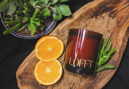 Large Luxury Candle - Golden Dunes